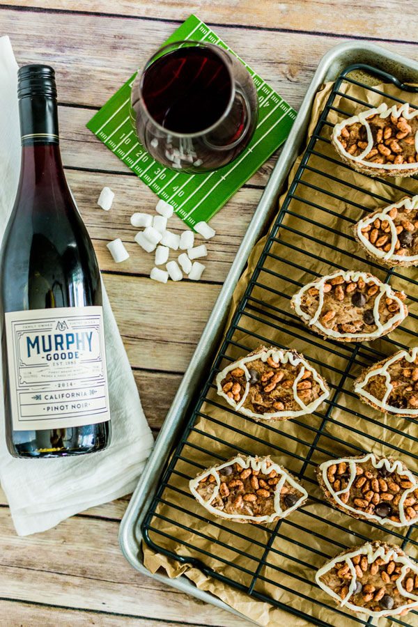 Krispies treats with Pinot Noir Krispies treats with Pinot Noir