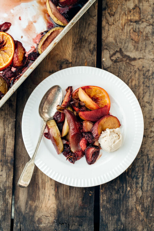 Sangria with ice cream Sangria with ice cream