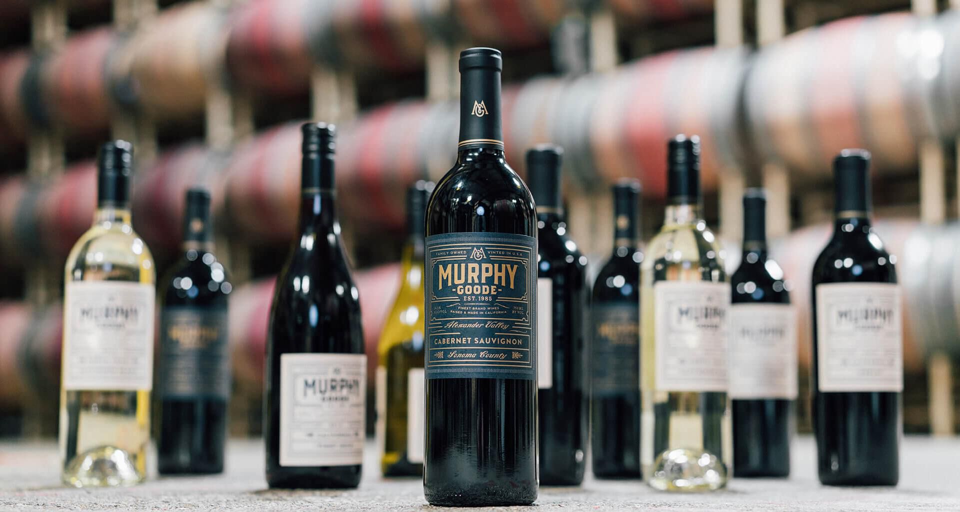 Murphy Goode wine bottle