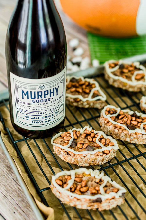 Krispies treats with Pinot Noir Krispies treats with Pinot Noir