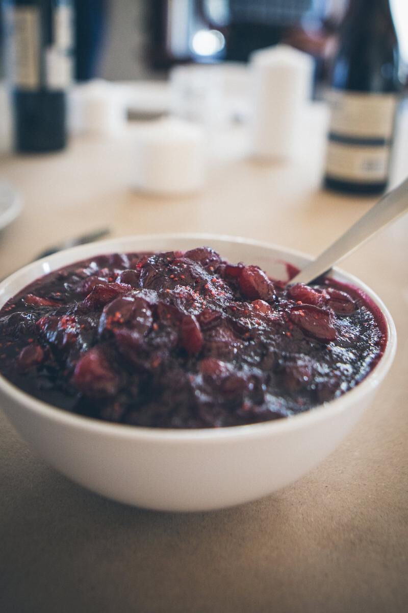 Sage Red Wine Cranberry Sauce Sage Red Wine Cranberry Sauce